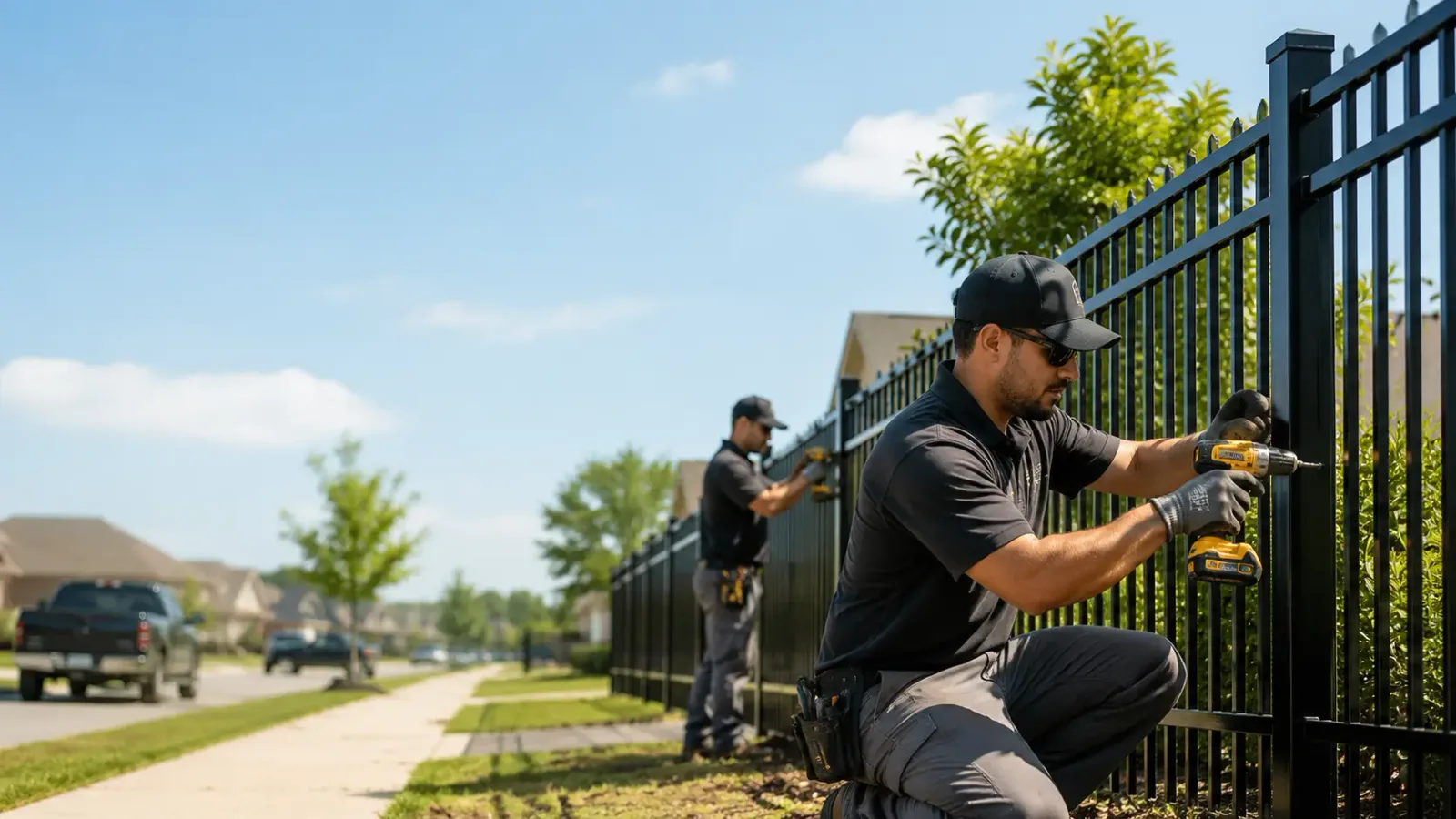 Metal Fence Installation in Florence, IN